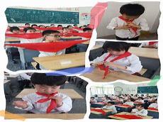 小学生侧面敬礼简笔画